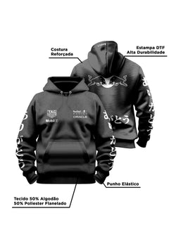 Moletom Canguru Red Bull Turquia 2021 Black 25"