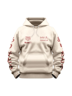 Moletom Canguru Red Bull Turquia 2021 Off White 25"