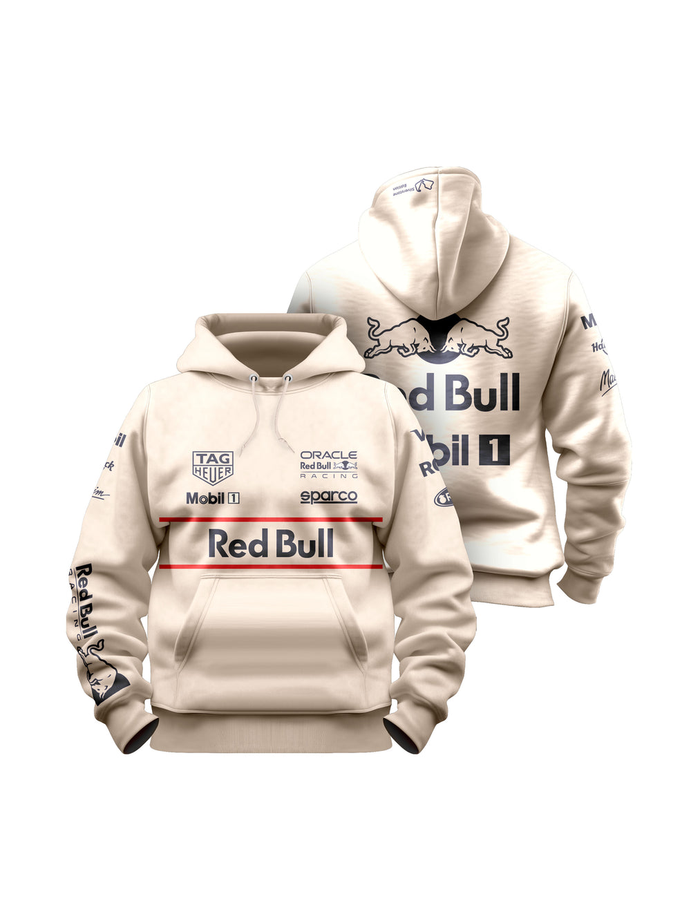 Moletom Canguru Silverstone Edition Red Bull Off White 2025