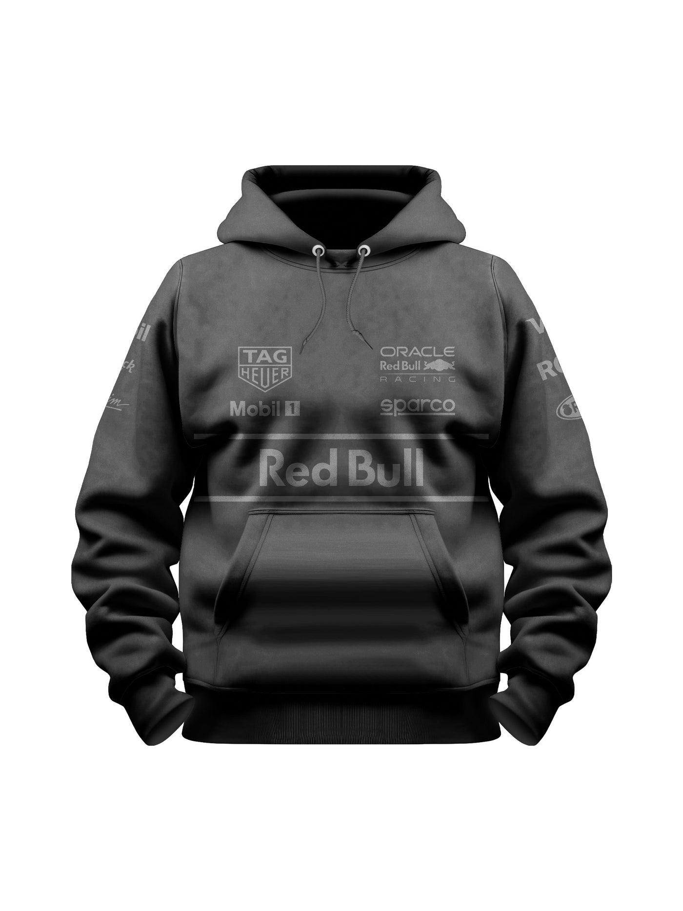 Moletom Redbull Equipe All Black 2025 Preto