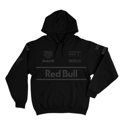 Moletom Redbull Equipe All Black 2025 Preto