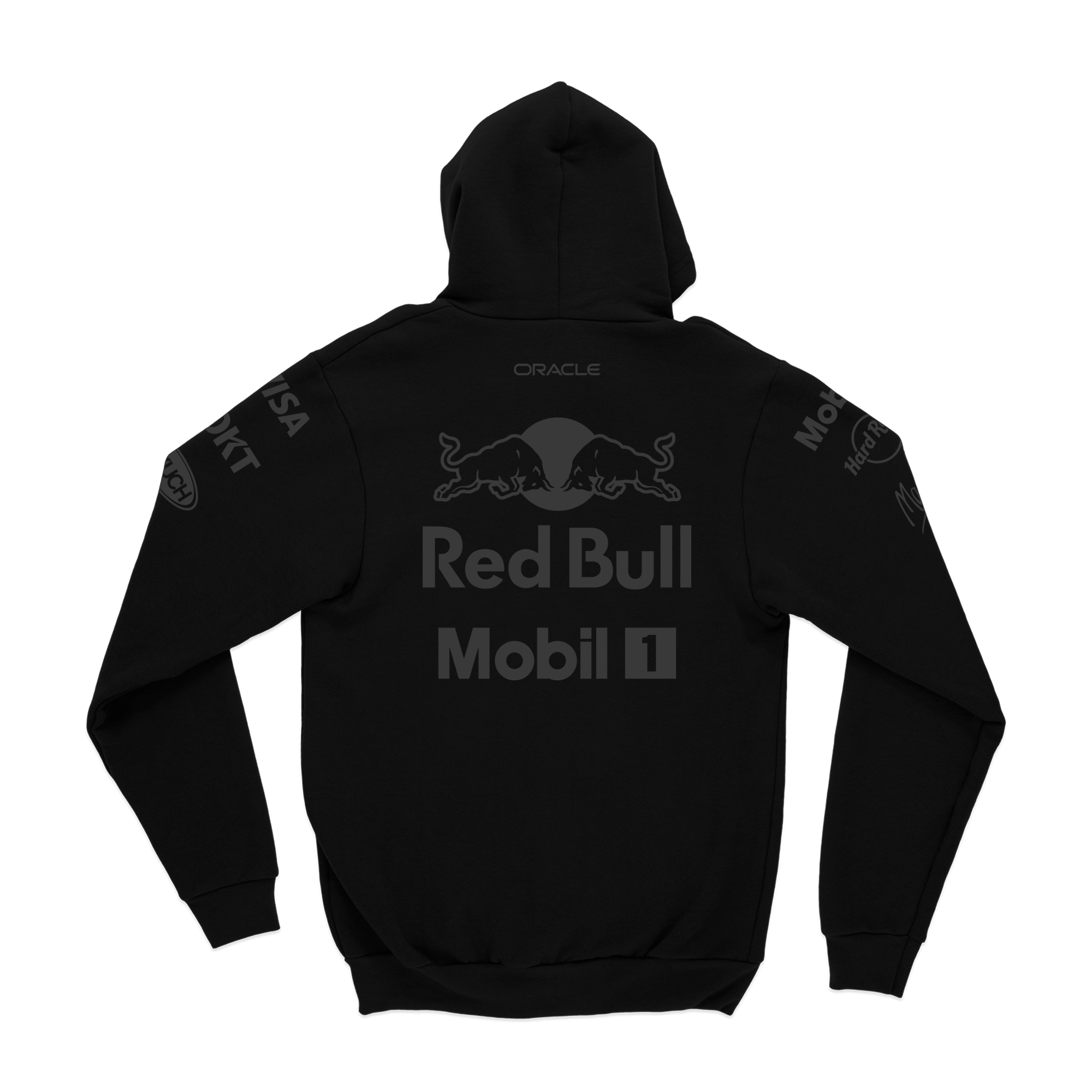 Moletom Redbull Equipe All Black 2025 Preto