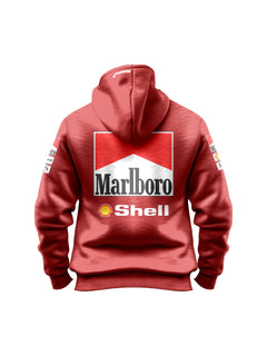Moletom Mclaren Equipe Retrô Vermelho