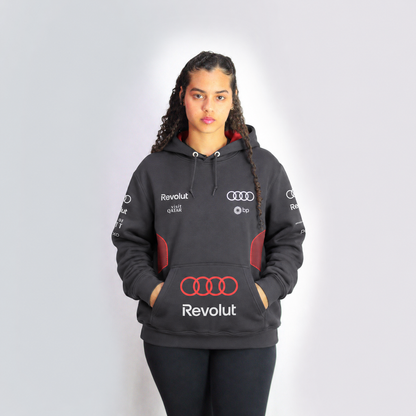 Moletom Canguru Gabriel Bortoleto Audi 2026 Preto