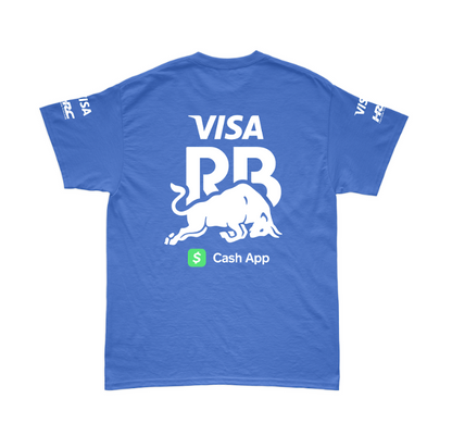 Camiseta Algodão Visa Racing Bulls Azul Royal 2024