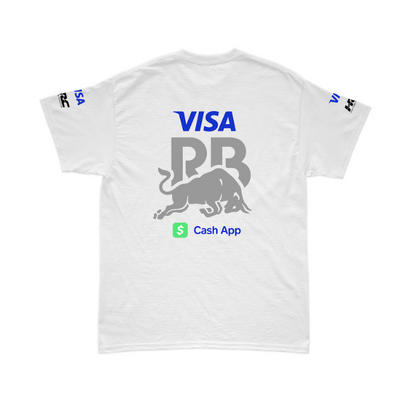 Camiseta Algodão Visa Racing Bulls Branca 2024