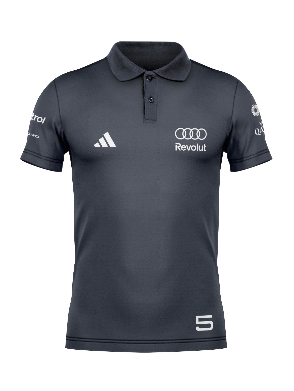 Camisa Polo Audi Bortoleto 2026 Cinza