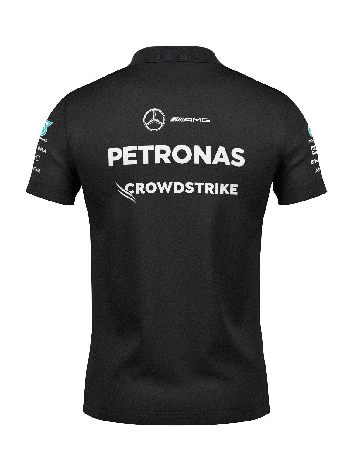 Camisa Polo Mercedes F1 2026 Preta