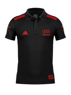 Camisa Polo Audi Bortoleto Red&Black 2026 Preta