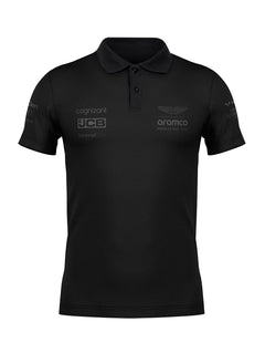 Camisa Polo Aston Martin 2024 All Black