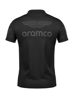 Camisa Polo Aston Martin 2024 All Black