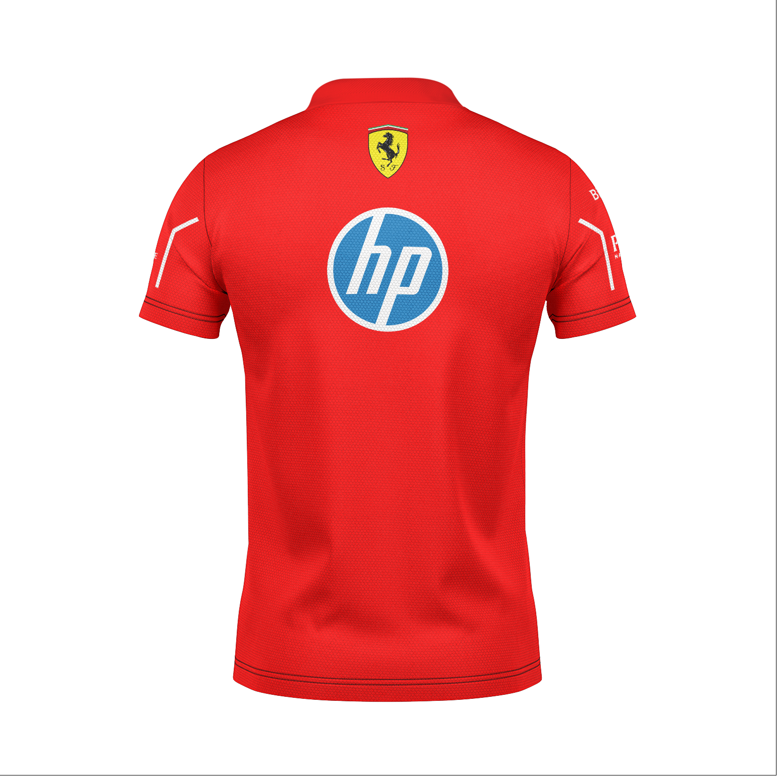 Camiseta Polo Ferrari Equipe Vermelho 2025