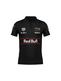 Camiseta Polo Red Bull Equipe Preto 2025