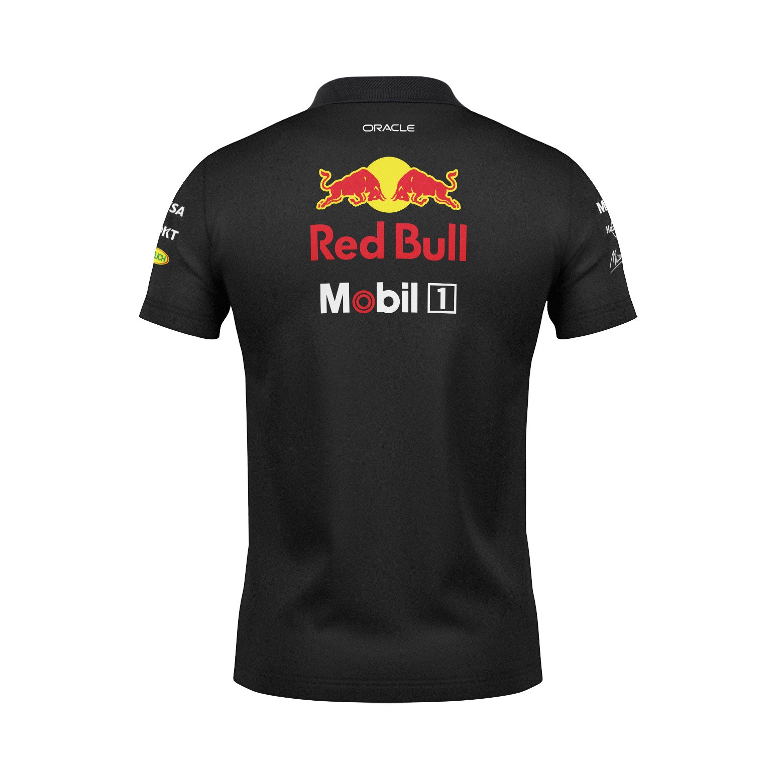 Camiseta Polo Red Bull Equipe Preto 2025