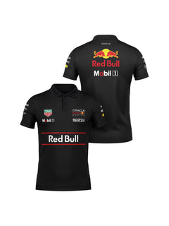 Camiseta Polo Red Bull Equipe Preto 2025