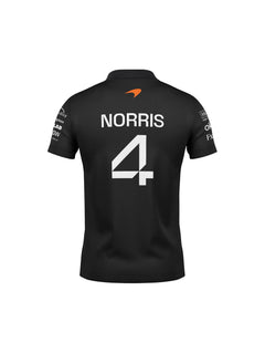 Camiseta Polo Mclaren Lando Norris Preto 2025