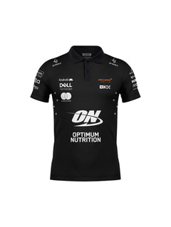 Camiseta Polo Mclaren Equipe Preto 2025