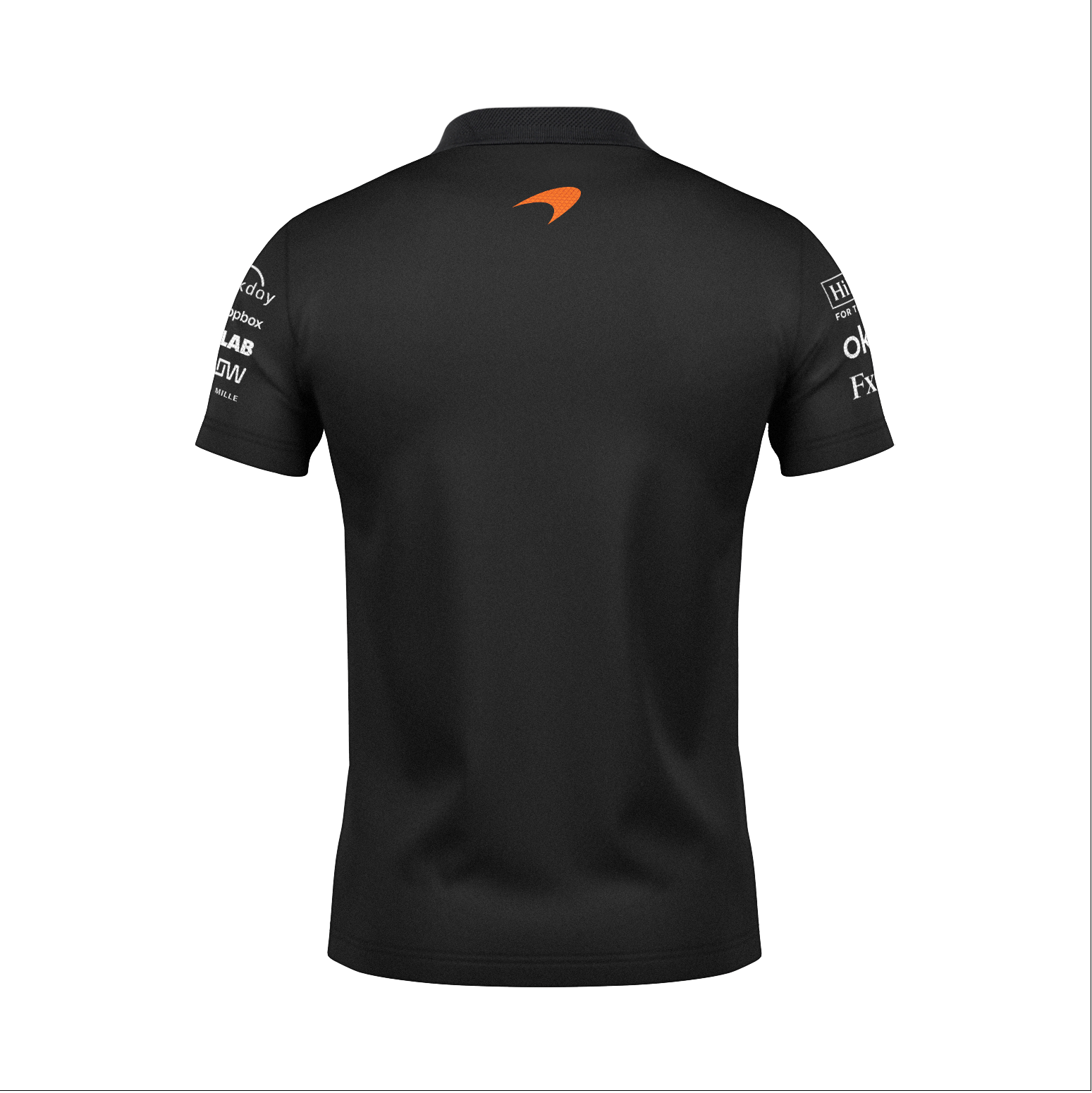 Camiseta Polo Mclaren Equipe Preto 2025