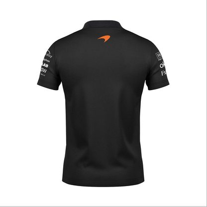 Camiseta Polo Mclaren Equipe Preto 2025