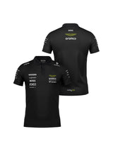 Camiseta Polo Aston Martin Equipe Preto 2025