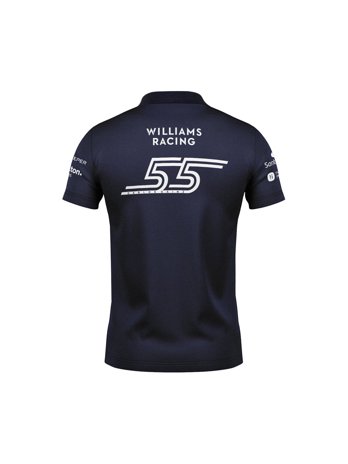 Camiseta Polo Williams Carlos Sainz Azul Marinho 2025