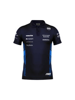 Camiseta Polo Williams Alex Albon Azul Marinho 2025
