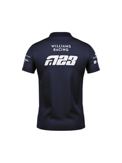 Camiseta Polo Williams Alex Albon Azul Marinho 2025