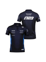 Camiseta Polo Williams Alex Albon Azul Marinho 2025