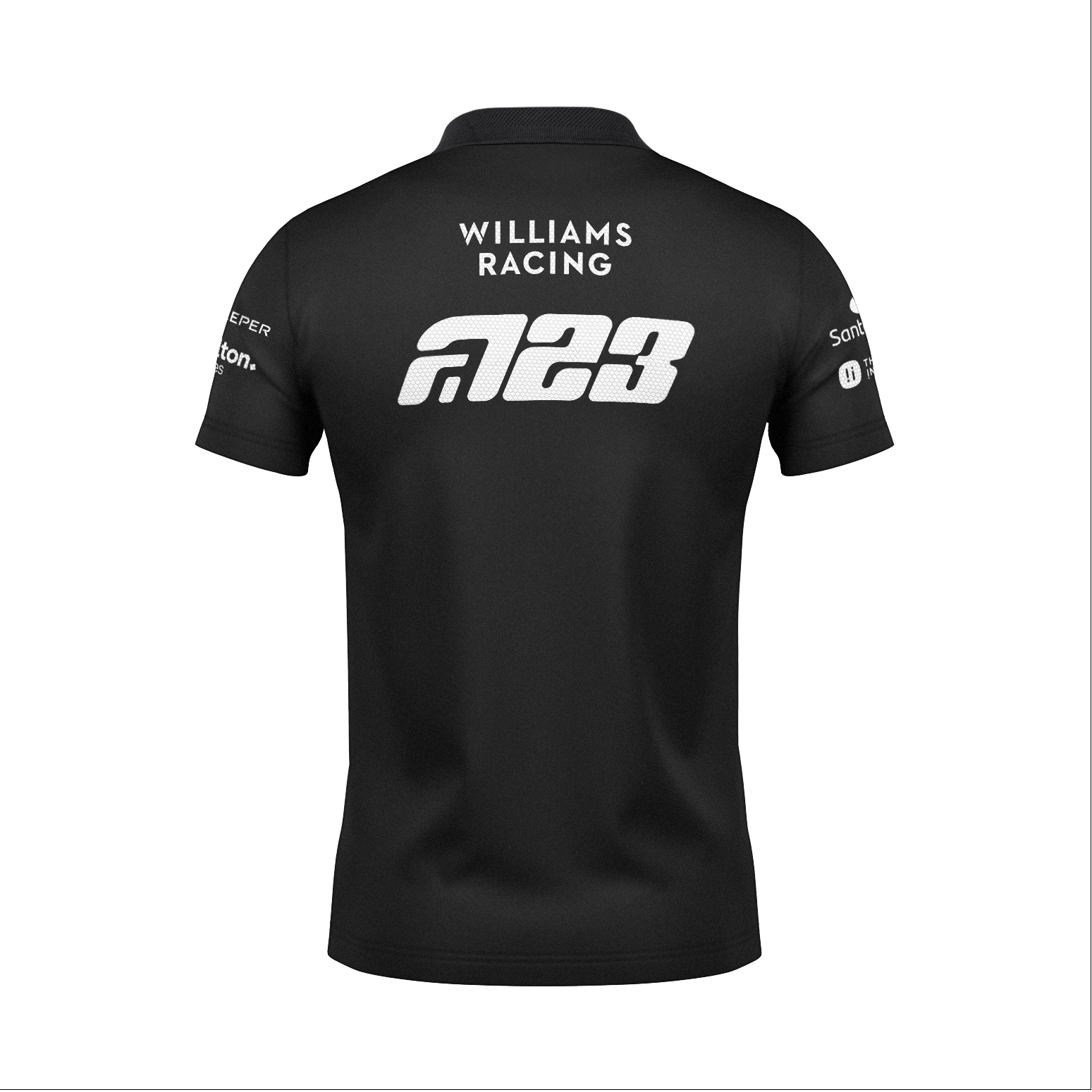 Camiseta Polo Williams Alex Albon Preto 2025