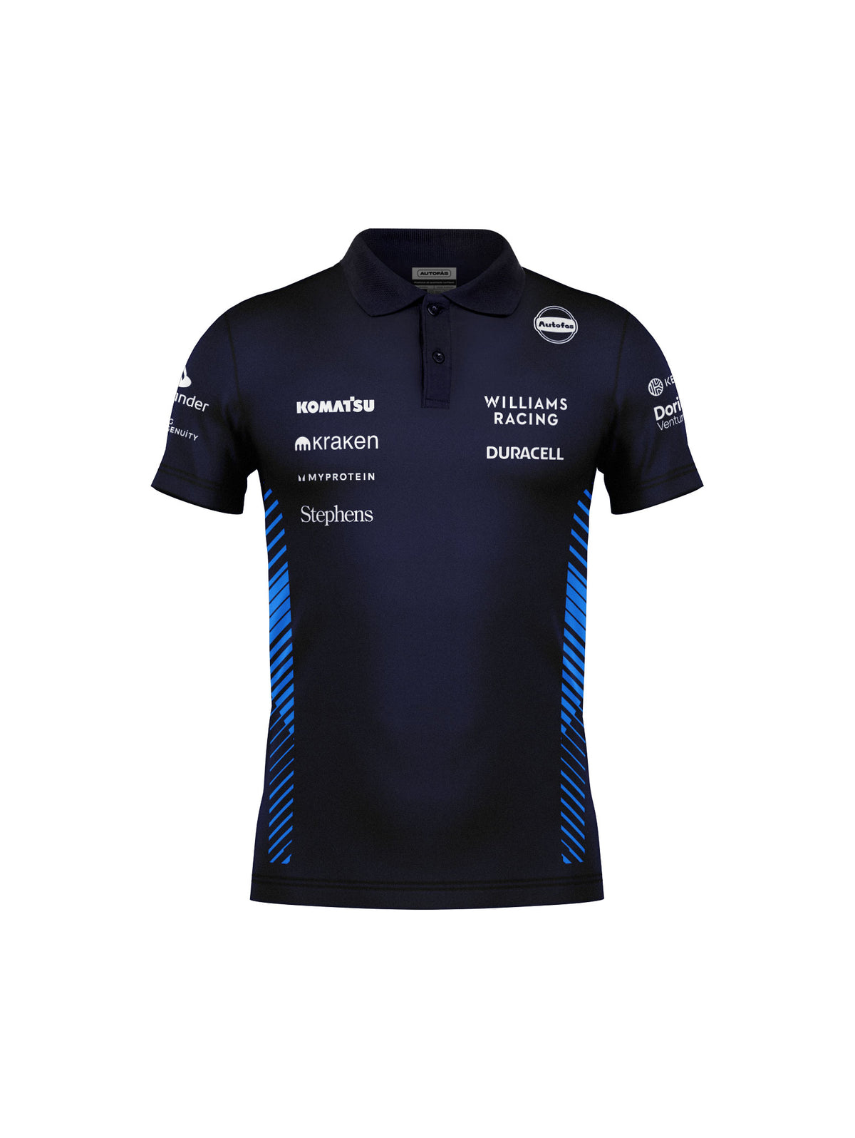 Camiseta Polo Williams Equipe Azul Marinho 2025