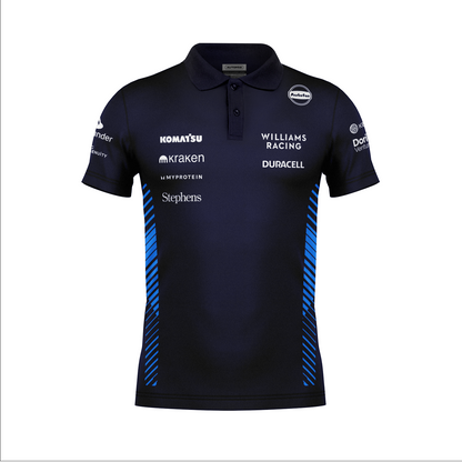 Camiseta Polo Williams Equipe Azul Marinho 2025