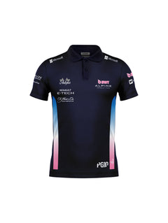 Camiseta Polo Alpine Pierre Gasly Azul Marinho 2025