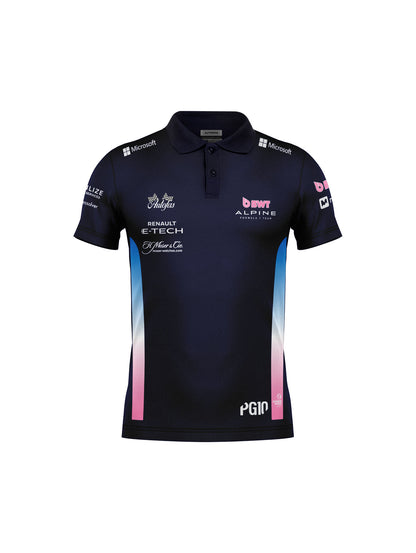 Camiseta Polo Alpine Pierre Gasly Azul Marinho 2025