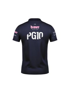 Camiseta Polo Alpine Pierre Gasly Azul Marinho 2025