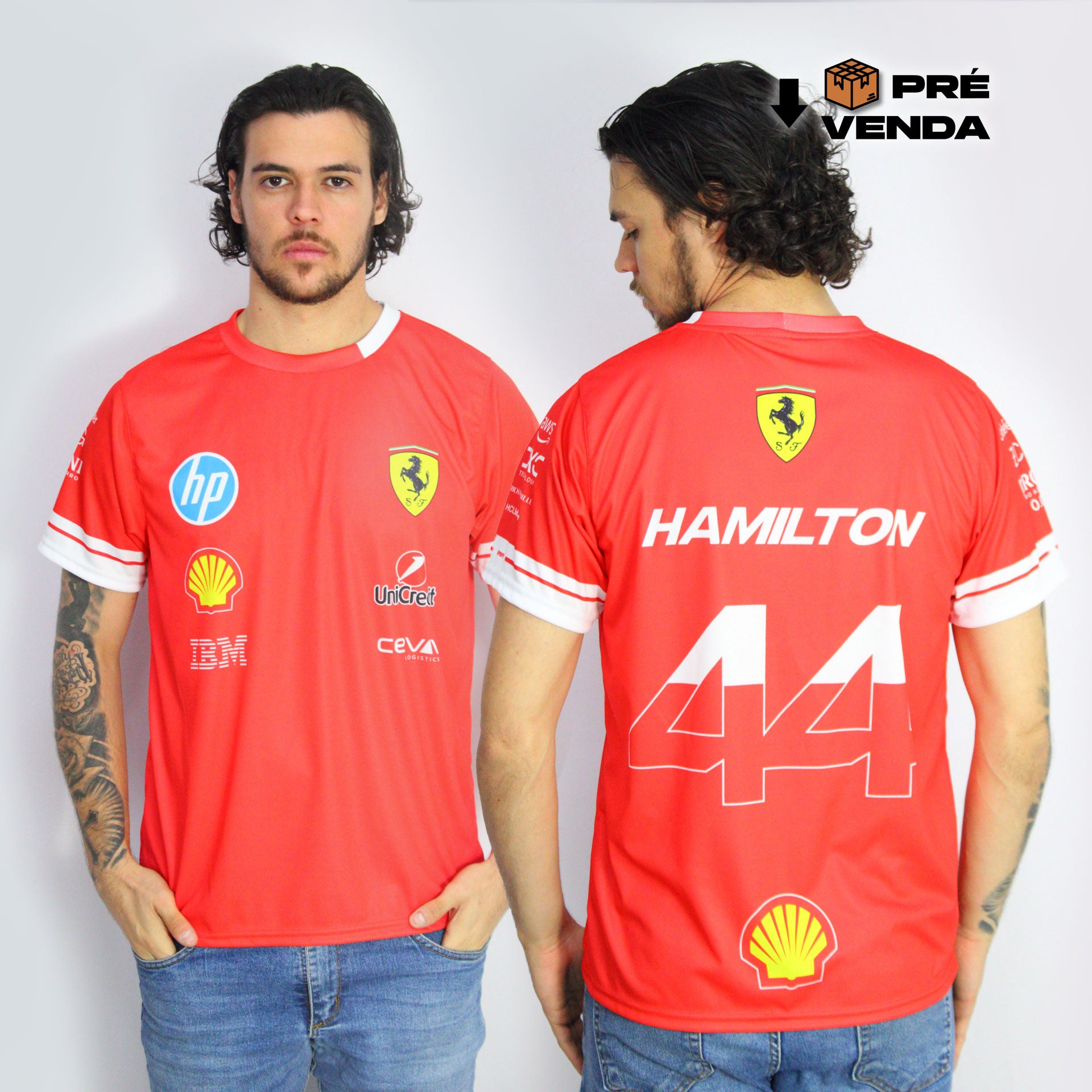 Camiseta Dryfit Premium Full Retrô Leiws Hamilton 2025