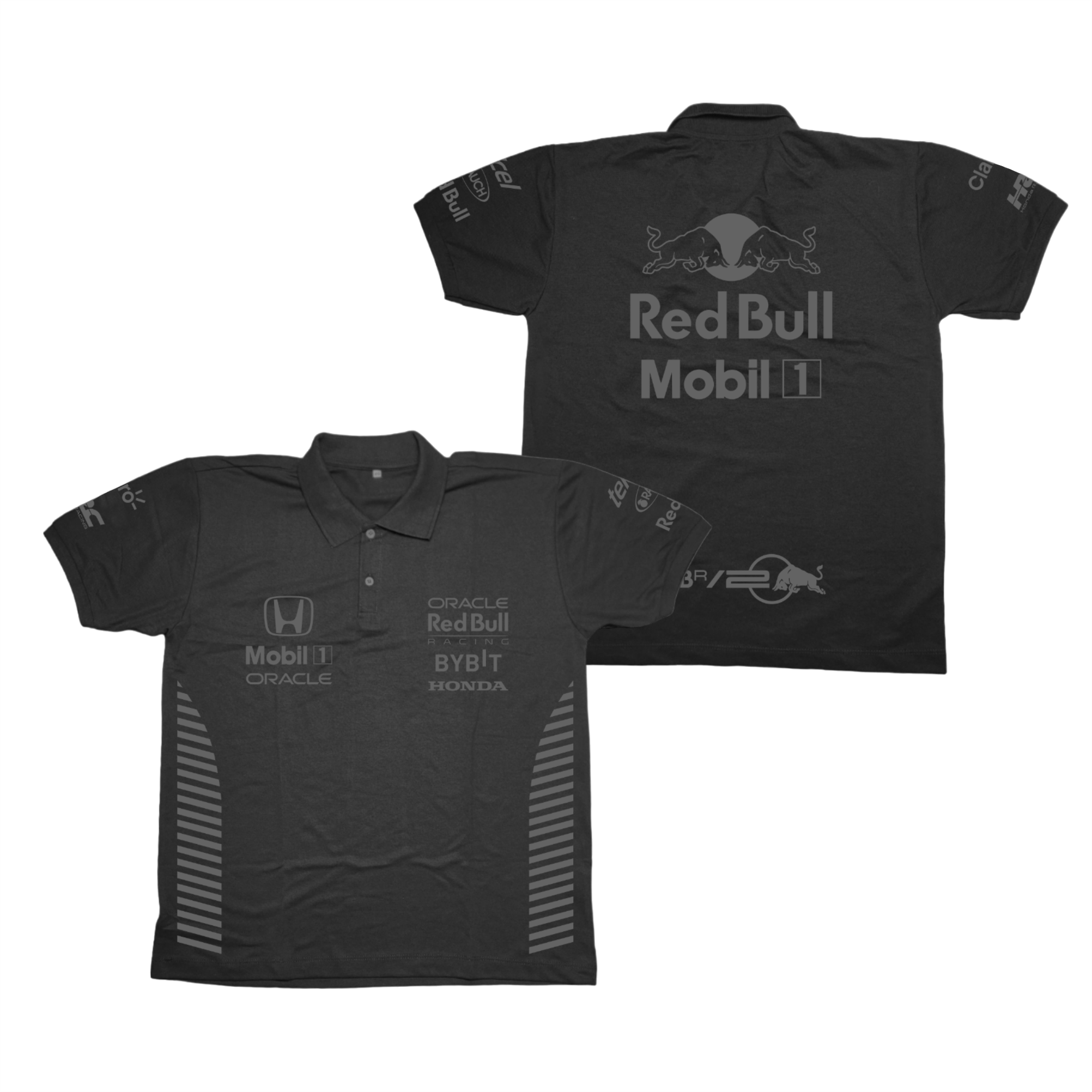 Camisa Polo Red Bull Racing 2024 All Black