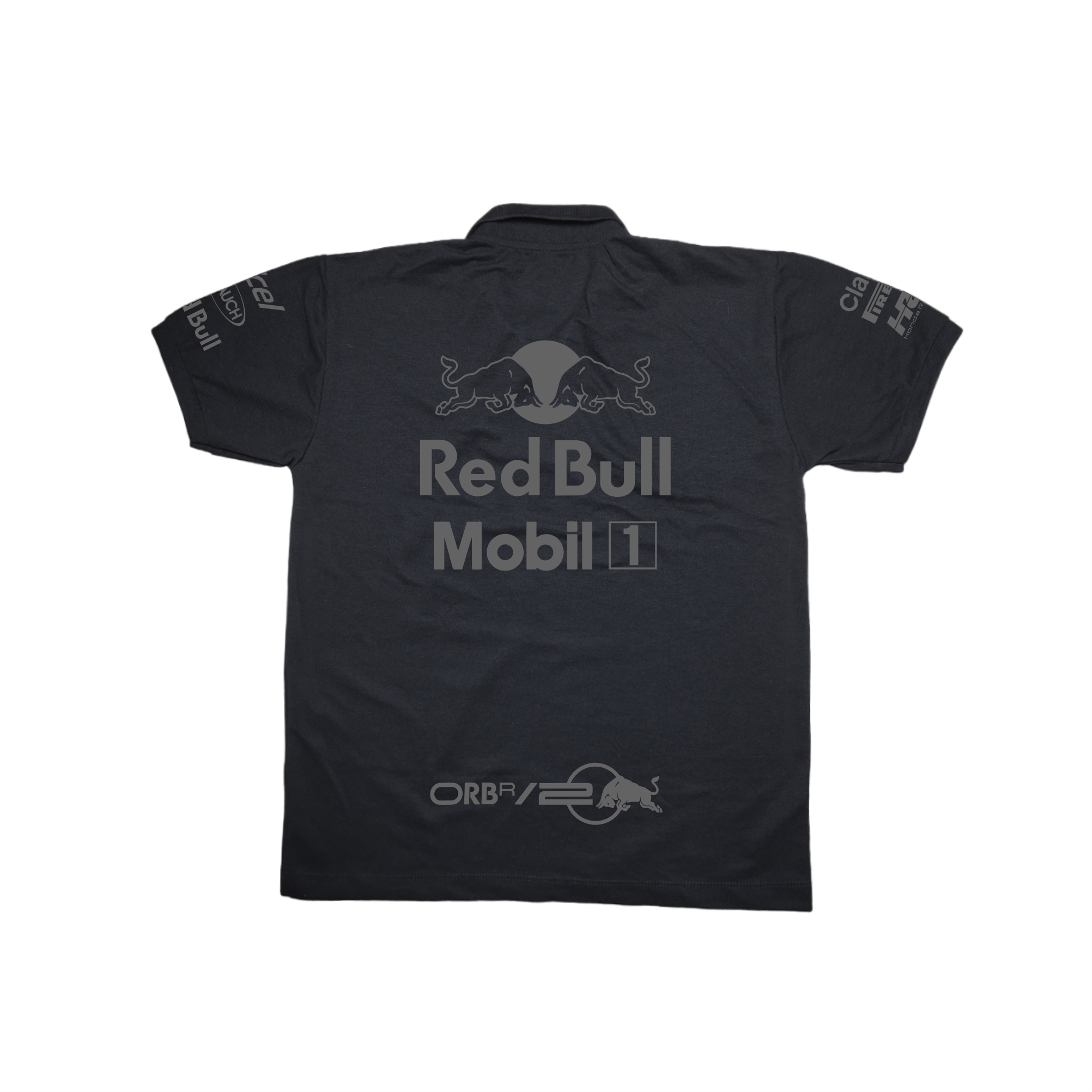Camisa Polo Sergio Perez Red Bull Racing 2024 All Black