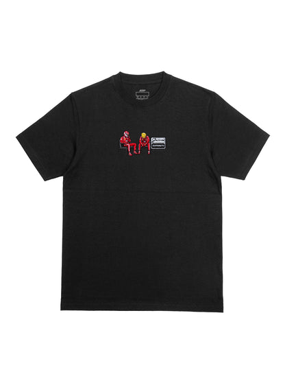 Camiseta Oversized Tifosi Life Alto em Sofrimento Preto