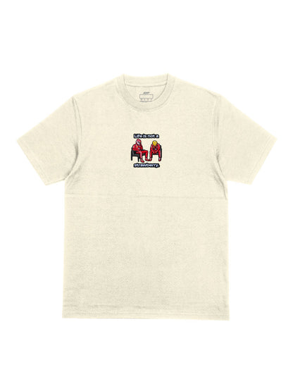 Camiseta Oversized Tifosi Life is Not a Strawberry Off White