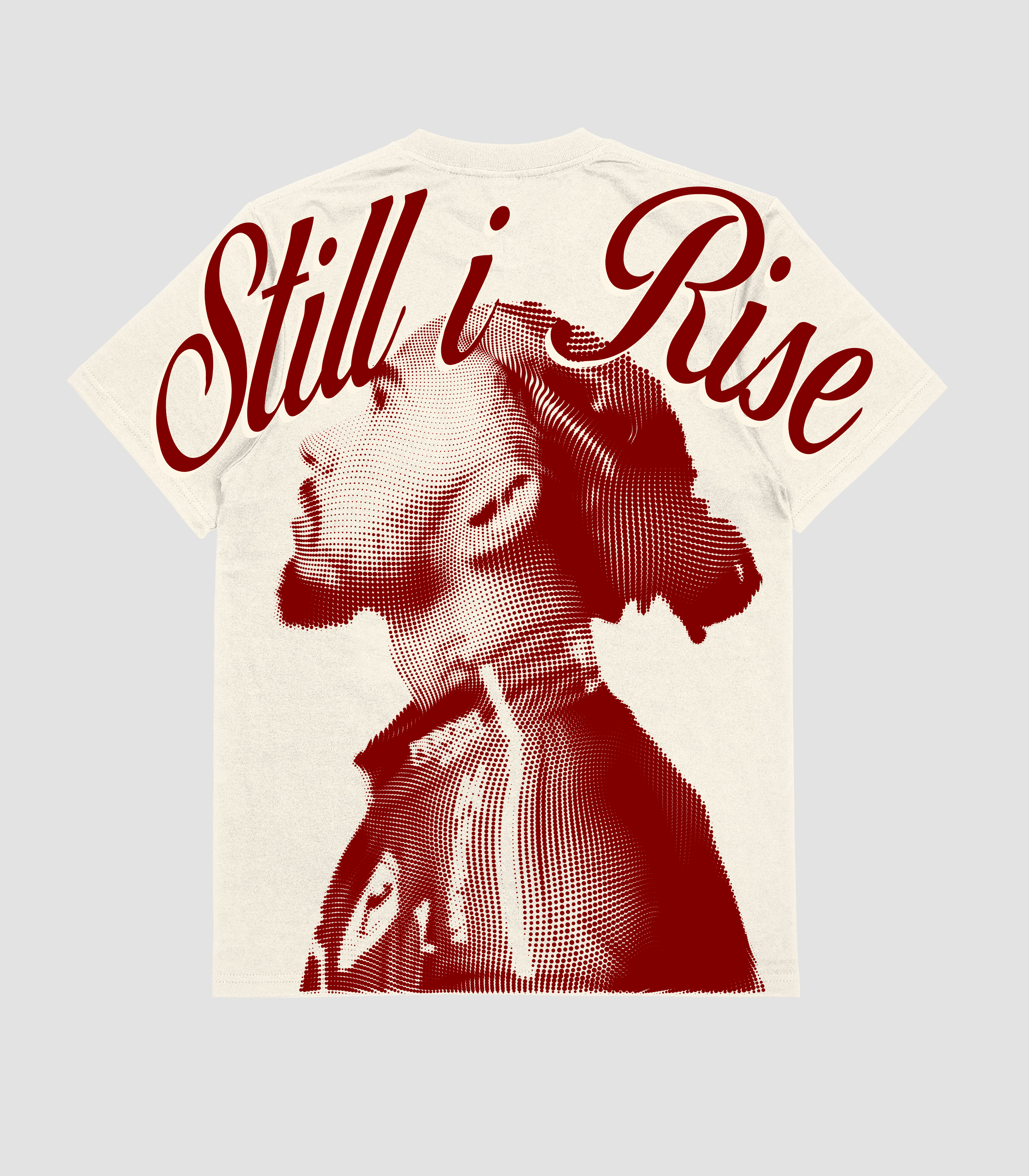 Camiseta Oversized Lewis Hemilton Still i Rise Off White 2025