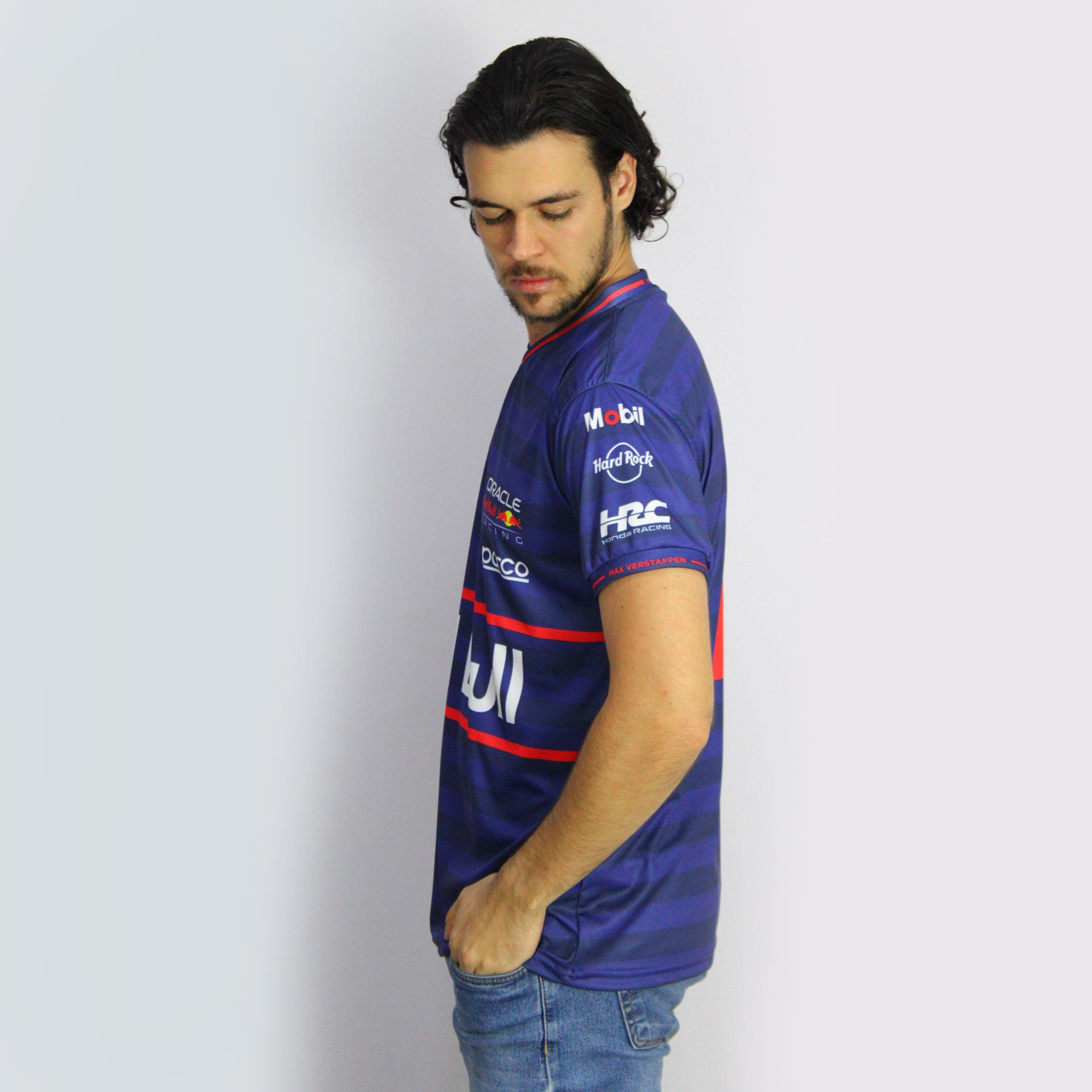 Camiseta Dryfit Premium Full Red Bull Max Verstappen 2025