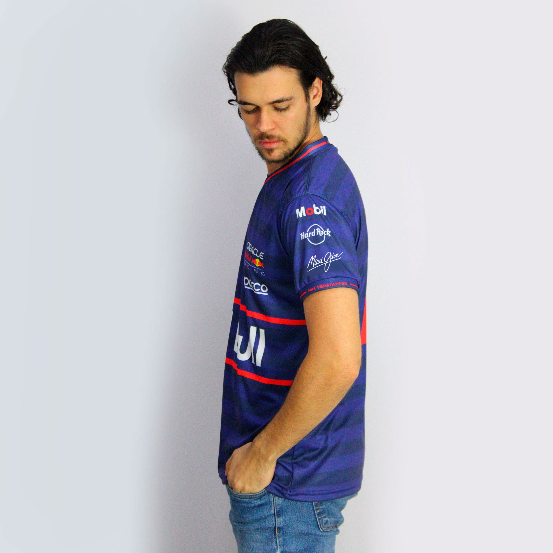 Camiseta Dryfit Premium Full Red Bull Max Verstappen 2025