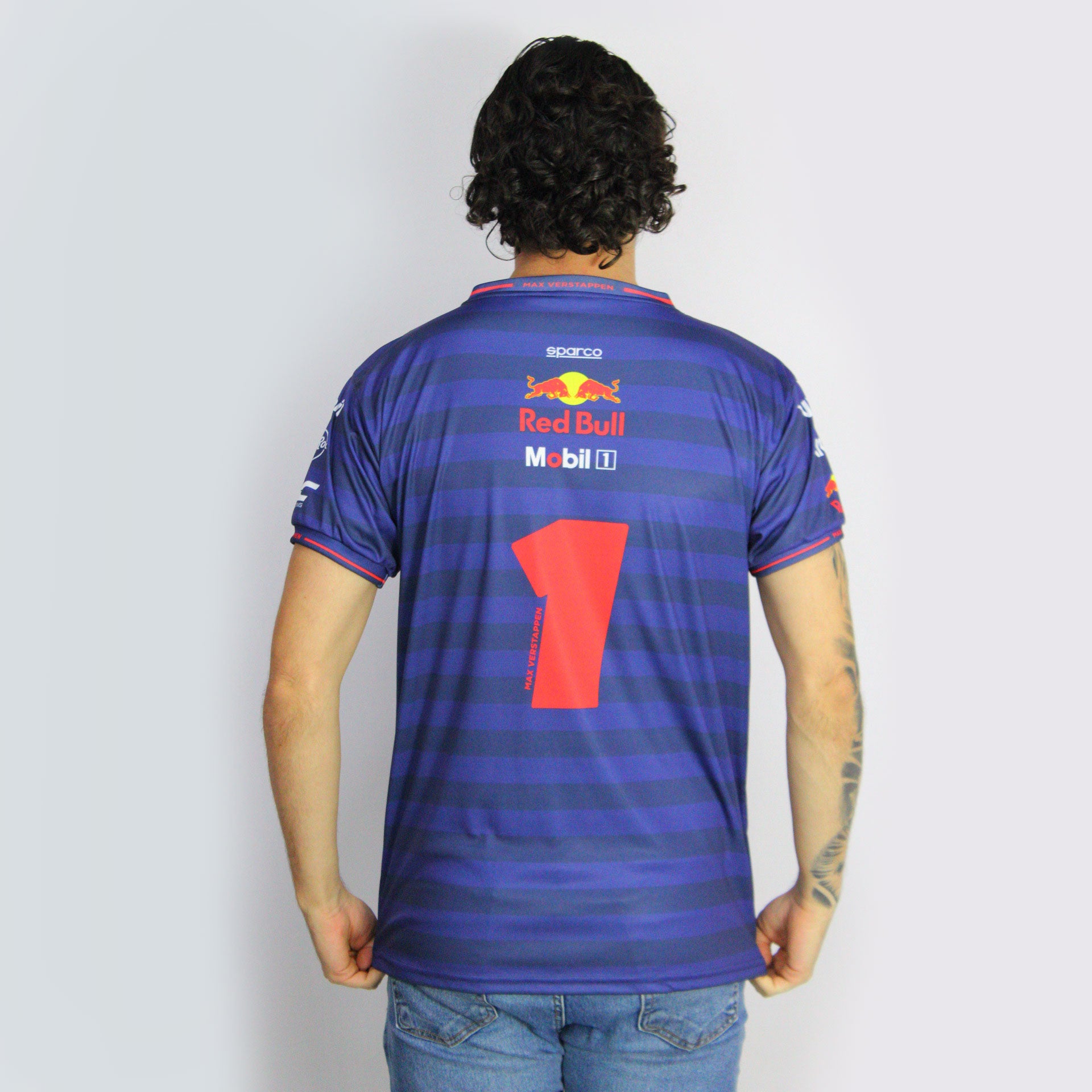 Camiseta Dryfit Premium Full Red Bull Max Verstappen 2025