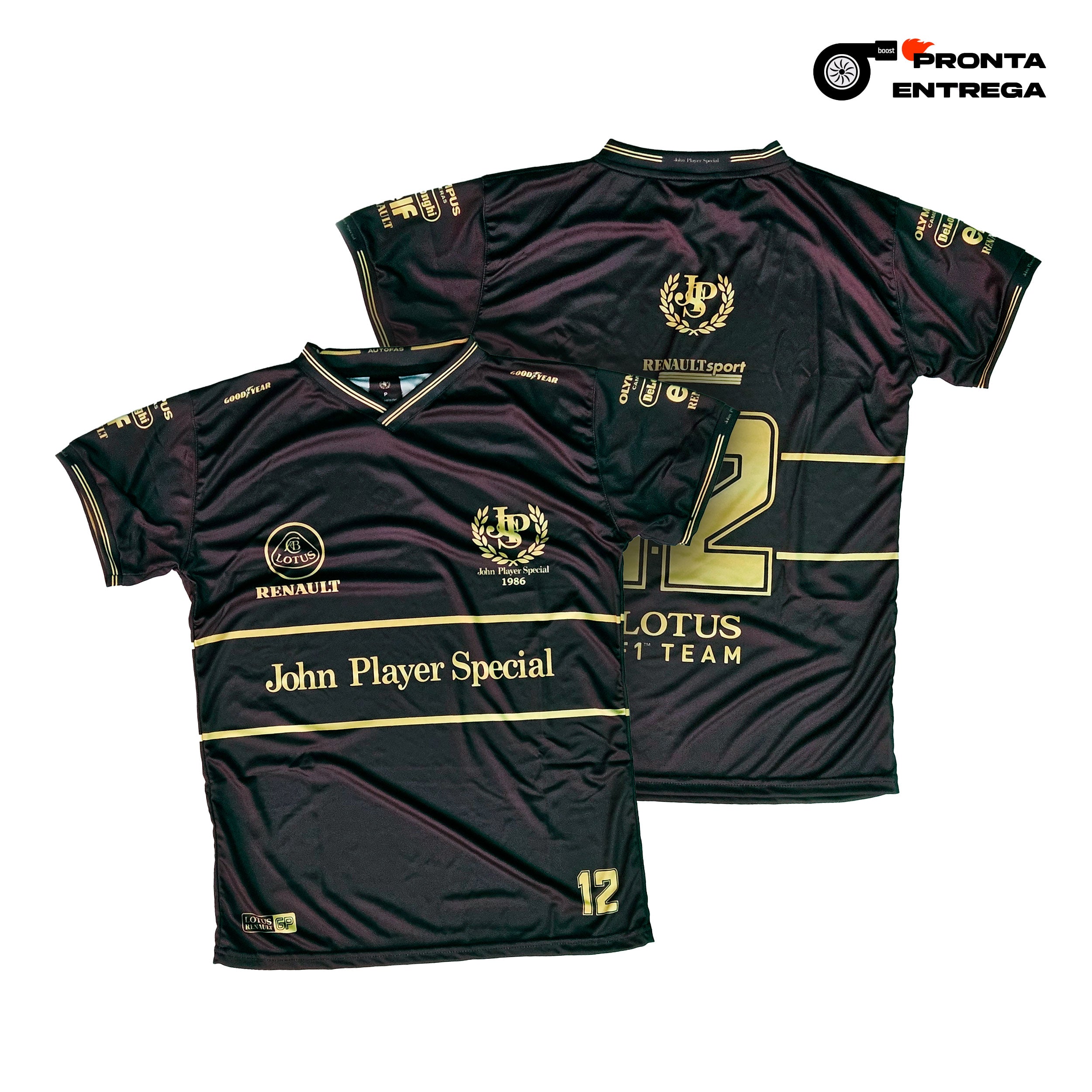 Camiseta Dryfit Premium Full Retrô Lotus JPS