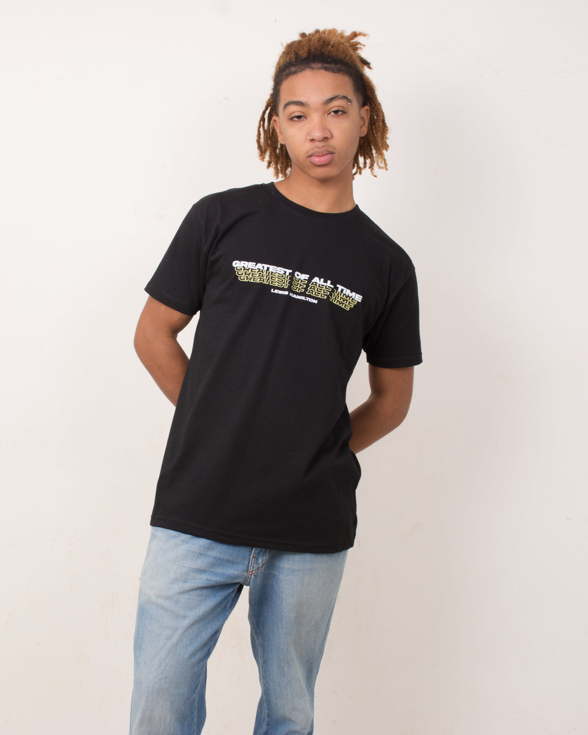 Camiseta Moments Lewis Hamilton Brasil Algodão