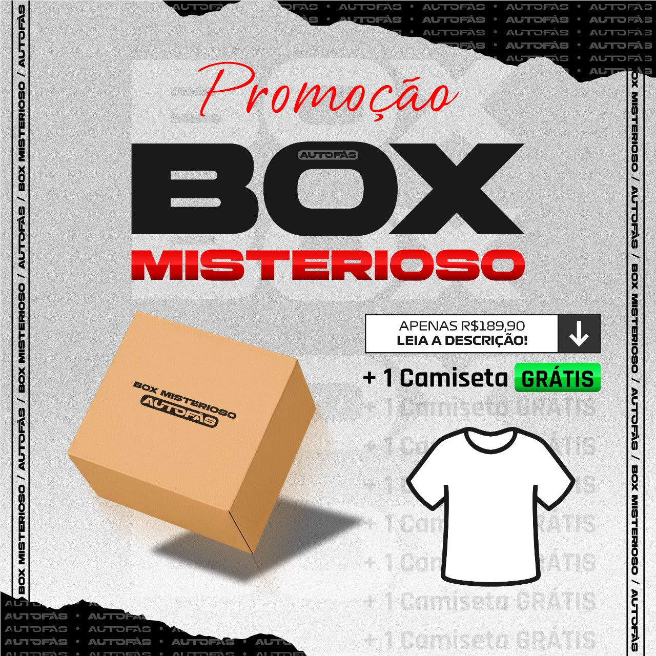 Box Misterioso Oferta Especial + 1 Camiseta GRÁTIS