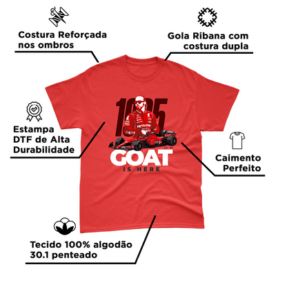 Camiseta Lewis Hamilton Ferrari Goat