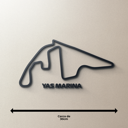 Yas Marina - Abu Dhabi - Pista de Parede 3D