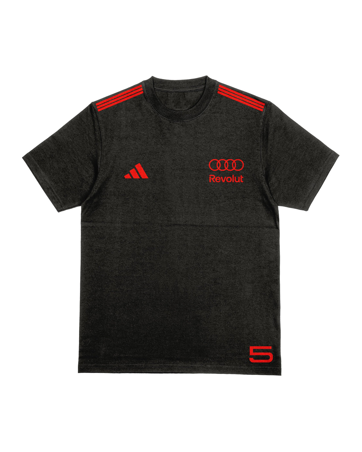 Camiseta Oversized Bortoleto Audi Edição Red & Black
