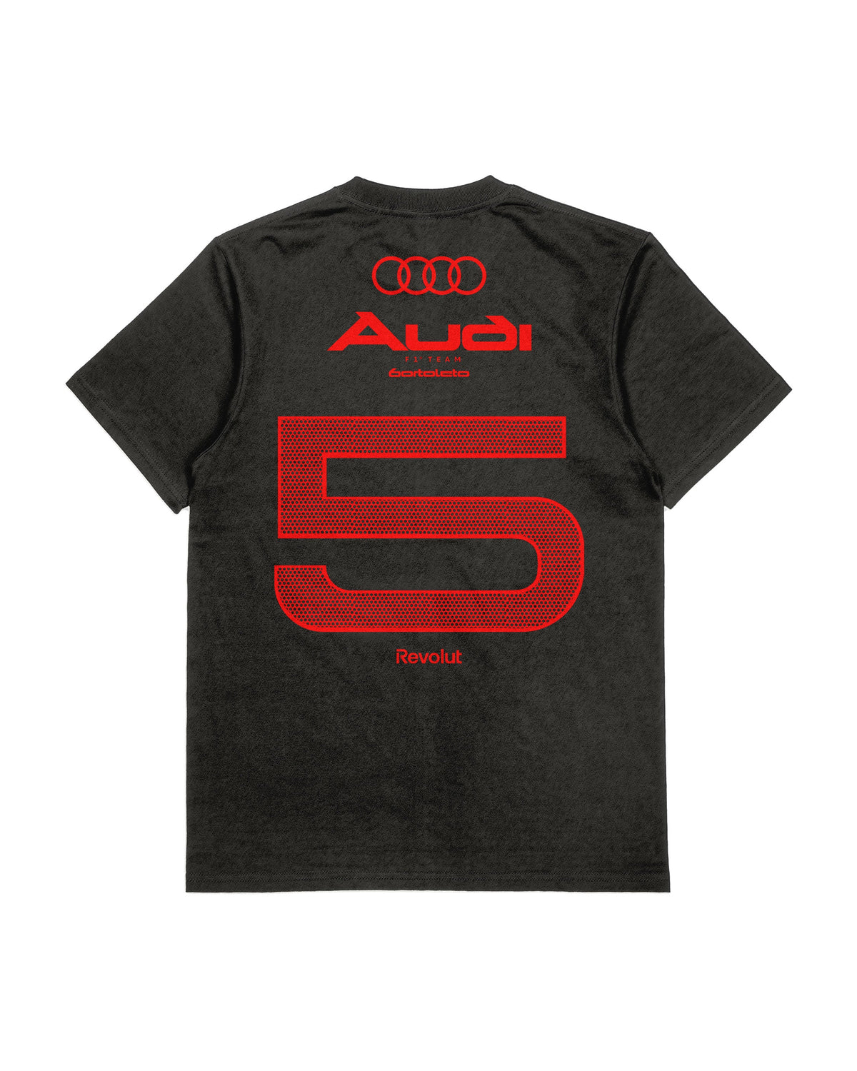 Camiseta Oversized Bortoleto Audi Edição Red & Black